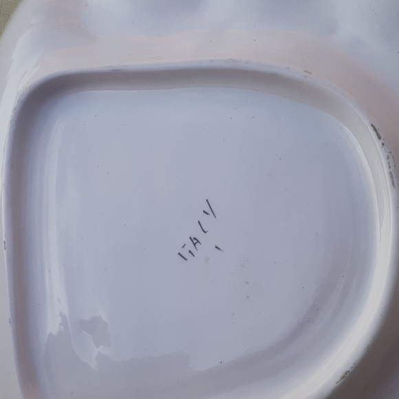 Vintage Musical Notes design Egg Platter Italy - Picture 5 of 7